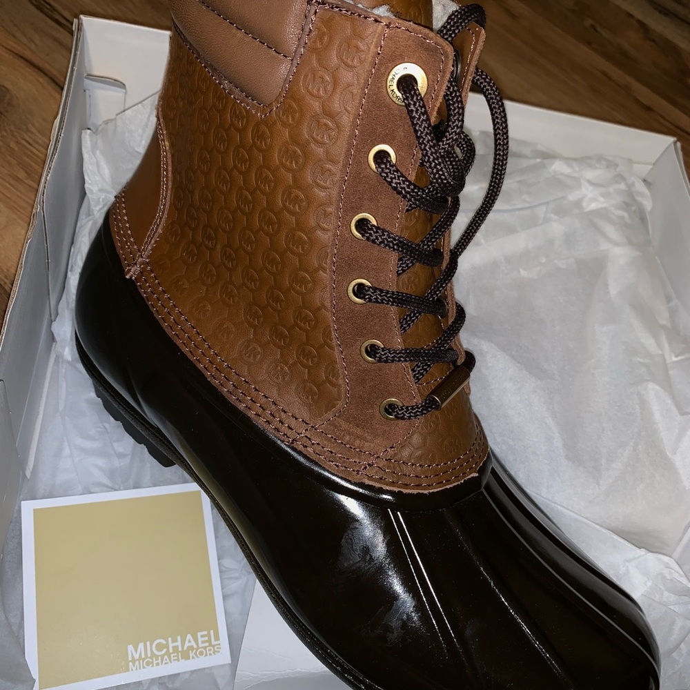 Brand New Michael Kors Duck Boots